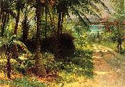 Albert Bierstadt Tropical Landscape oil on canvas